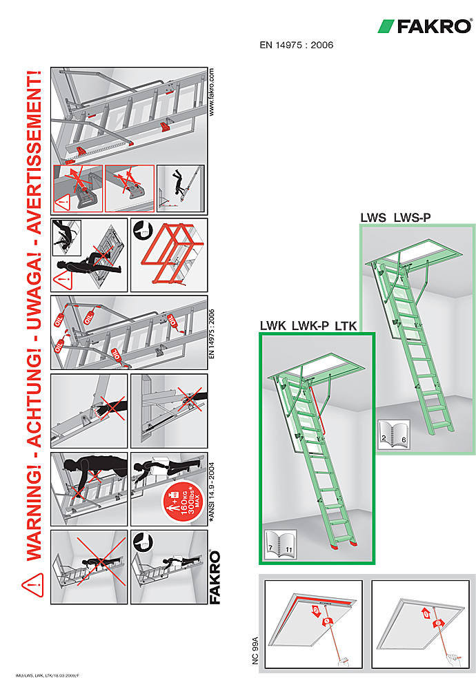 чердачная лестница инструкция